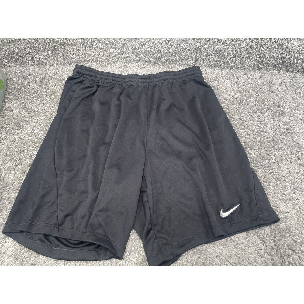 Men's Nike Shorts Black Dri Fit Polyester Size Medium Athletic